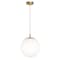 Afx Loretto 11'' Pendant, Medium Base, Satin Brass LRTP11MBSB - alternate 2